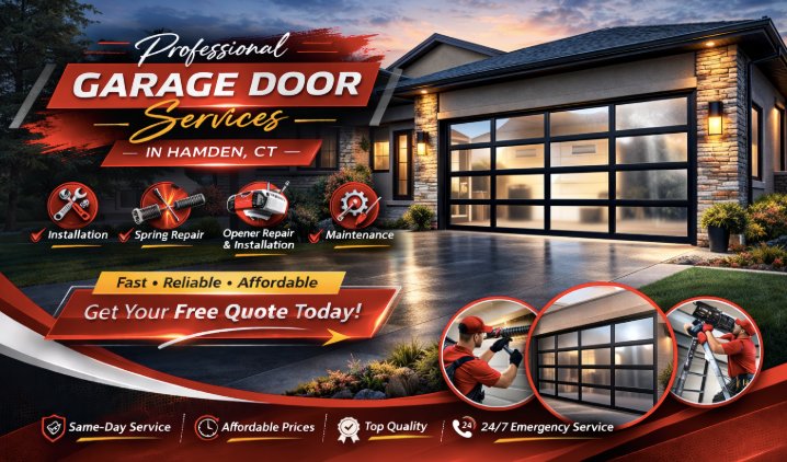 Glass Garage Door Installation Hamden